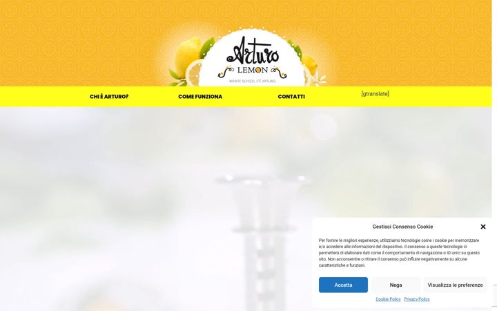 Screenshot του arturolemon.it