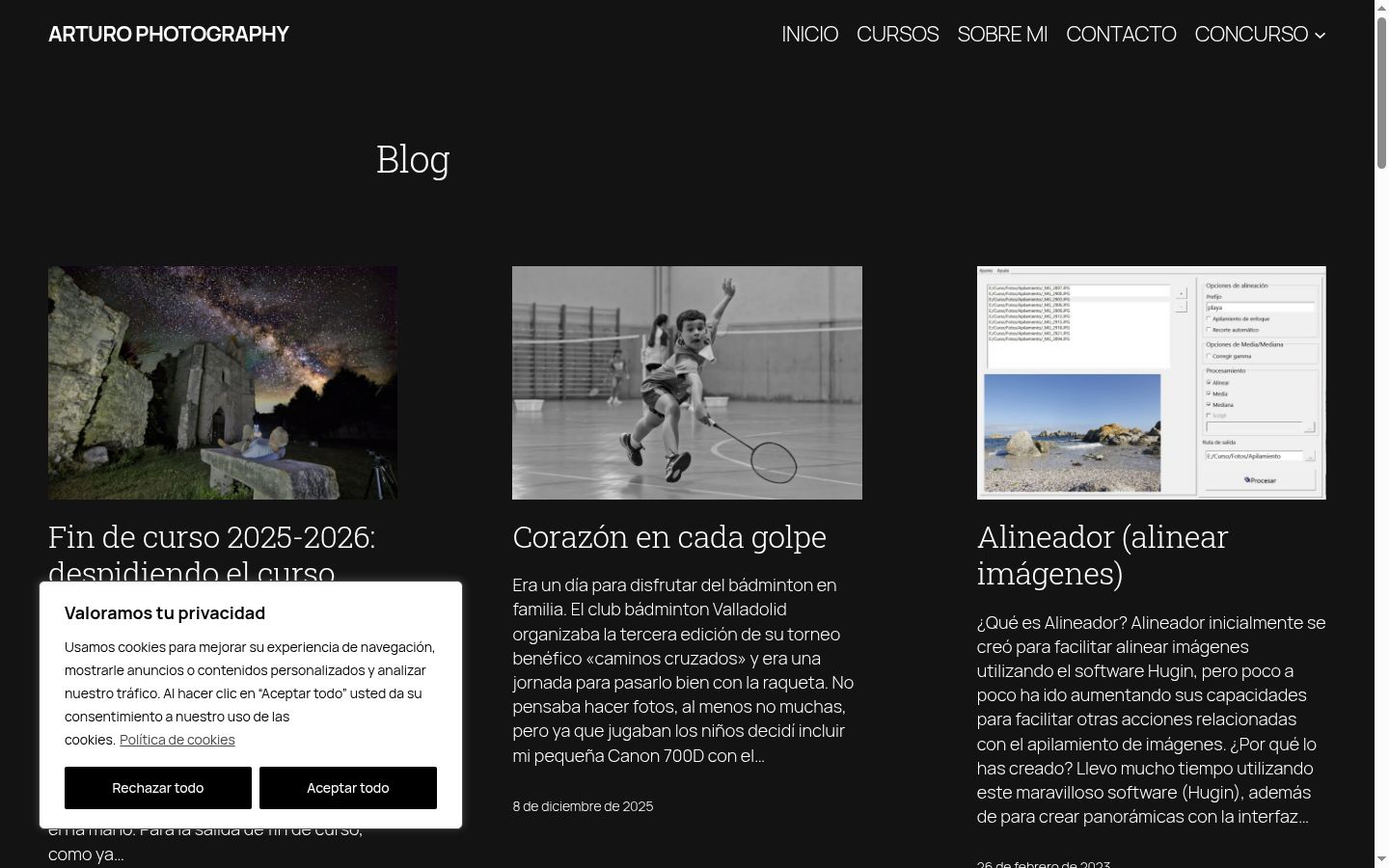 Screenshot tal-banner tal-kunsens muri qabel kwalunkwe interazzjoni
