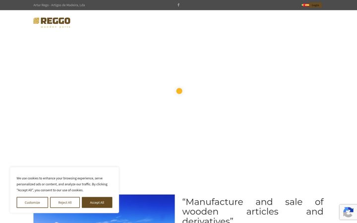 Screenshot of arturregolda.pt