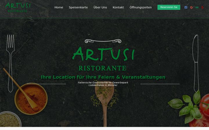 Screenshot of artusi.de