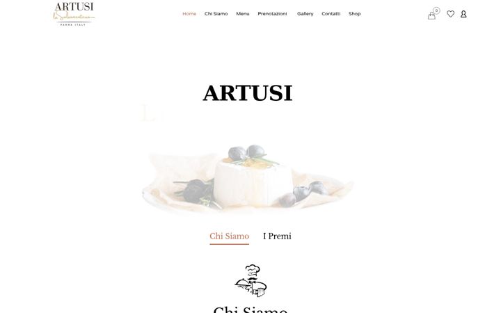 Captură de ecran a artusilasalsamenteria.com