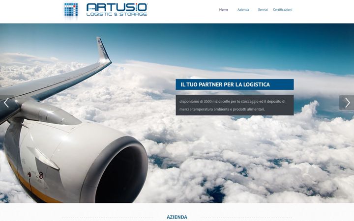 Captură de ecran a artusio.net