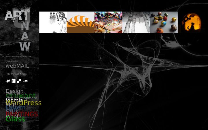 Screenshot of artuwant.com