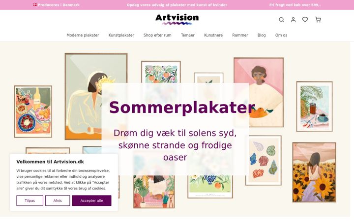 Screenshot of artvision.dk