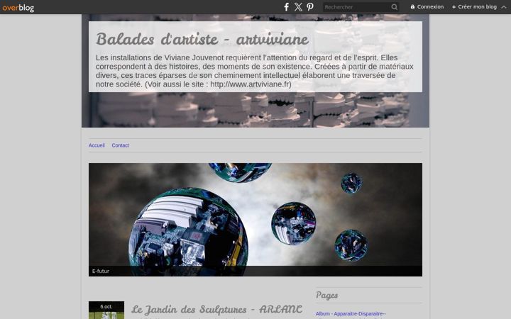 Snímek obrazovky artviviane.com