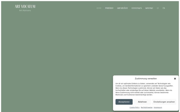 Screenshot of artvocatum.de
