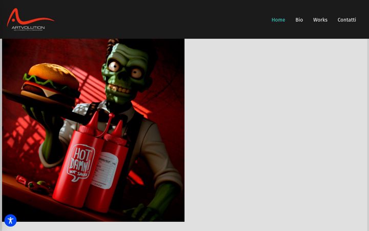 Screenshot of artvolution.it