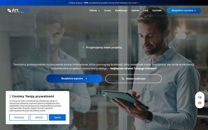 Screenshot of artweb24.pl