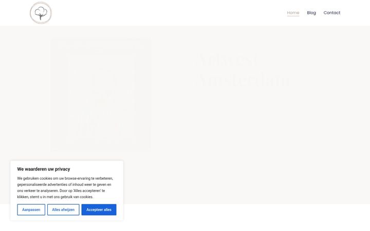 Screenshot of artwestamsterdam.nl