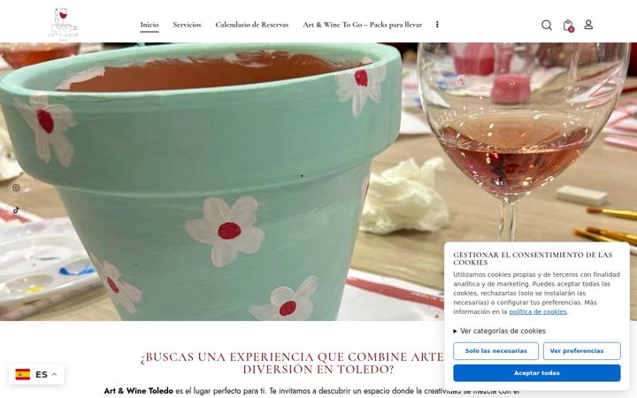 Zrzut ekranu artwine-toledo.com