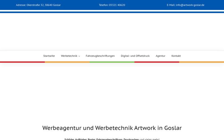 Screenshot of artwork-goslar.de