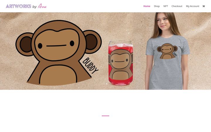 Captura de pantalla de artworksbyava.com