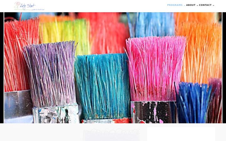 Screenshot of artystart.com.au