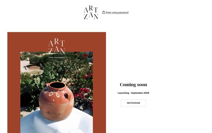 Screenshot of artzan.it