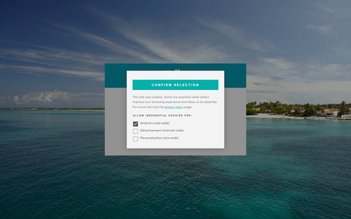 Screenshot of aruba.com