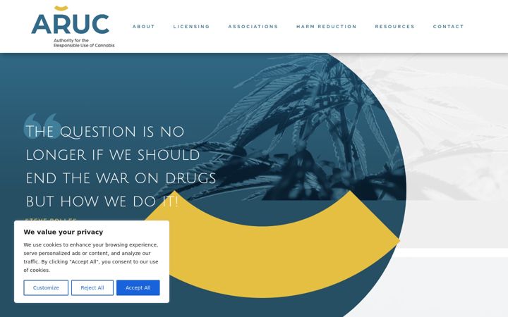 Screenshot of aruc.mt
