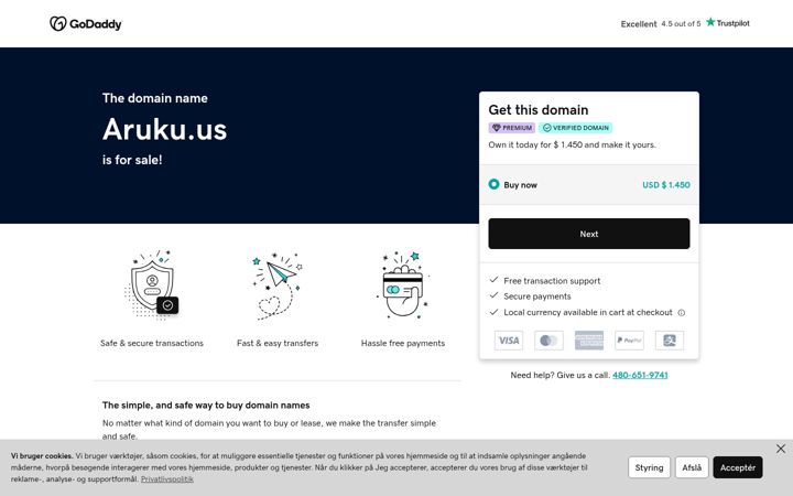 Screenshot of aruku.us