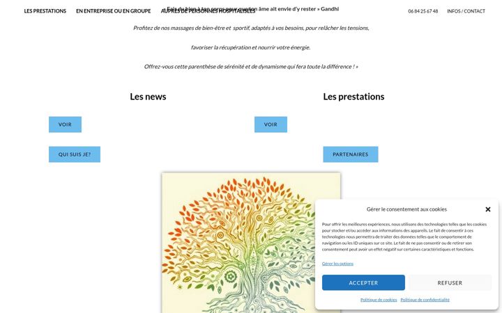 Ekrano kopija arumessentielle.com