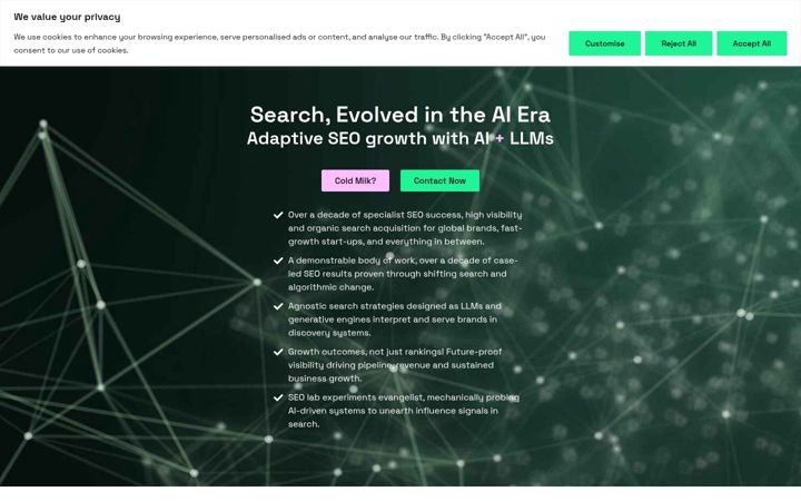 Screenshot of arunco.net