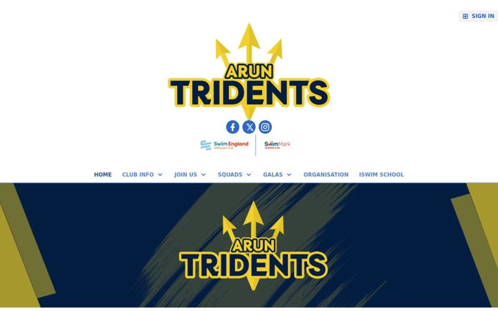 Ekrano kopija aruntridents.co.uk