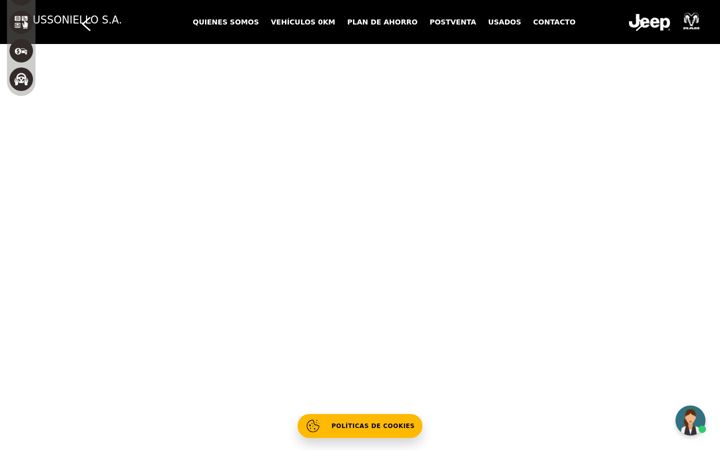 Screenshot of arussoniello.com.ar