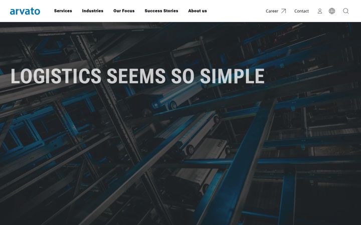 Screenshot of arvato-supply-chain.asia