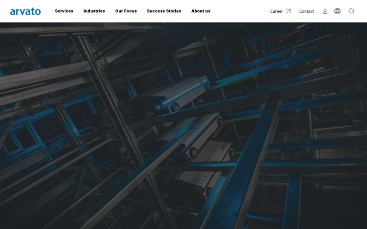 Screenshot of arvato-supply-chain.com