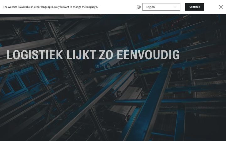 Ekraanipilt saidist arvato-supply-chain.nl
