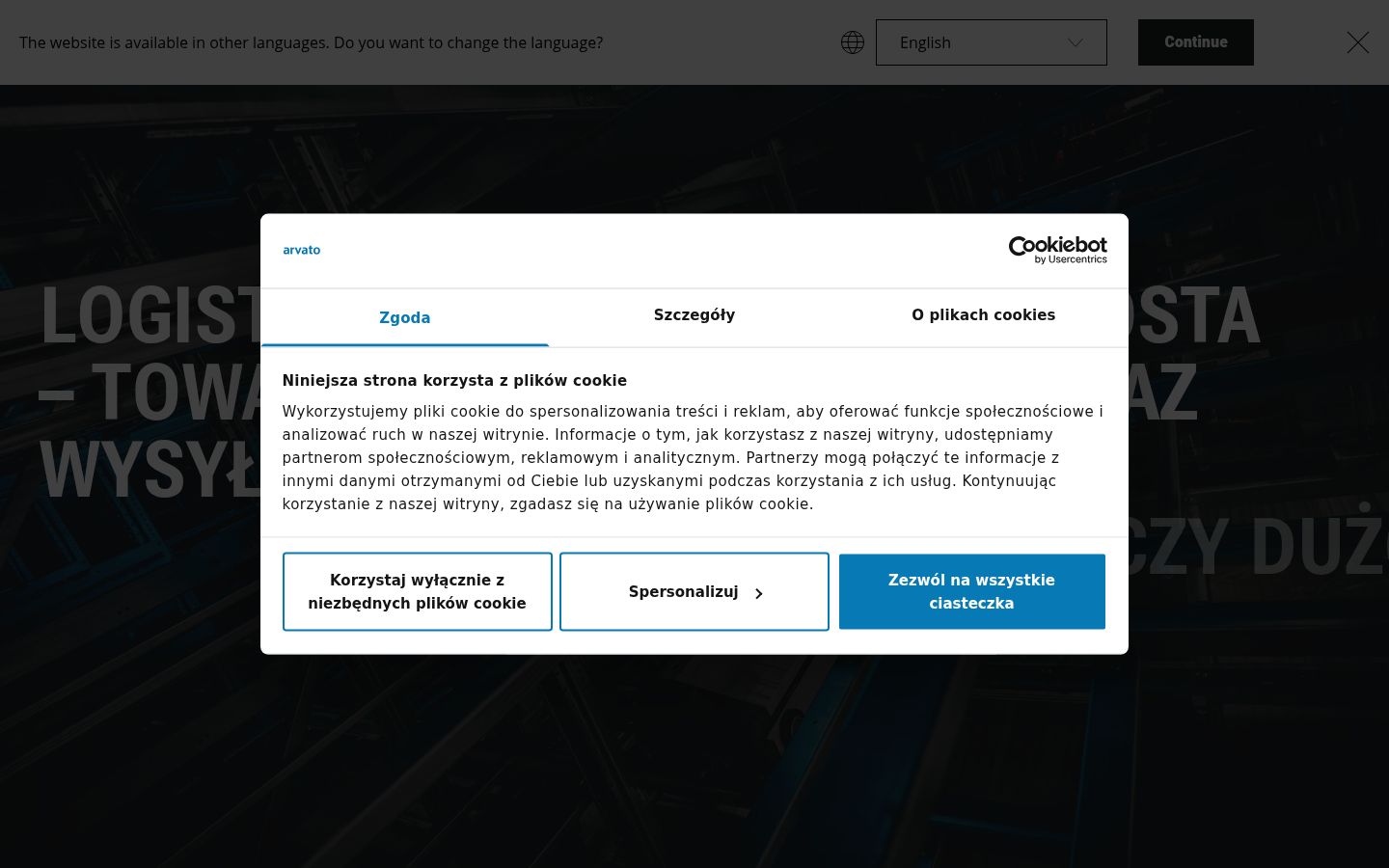 Snímka obrazovky banera súhlasu zobrazeného pred akoukoľvek interakciou