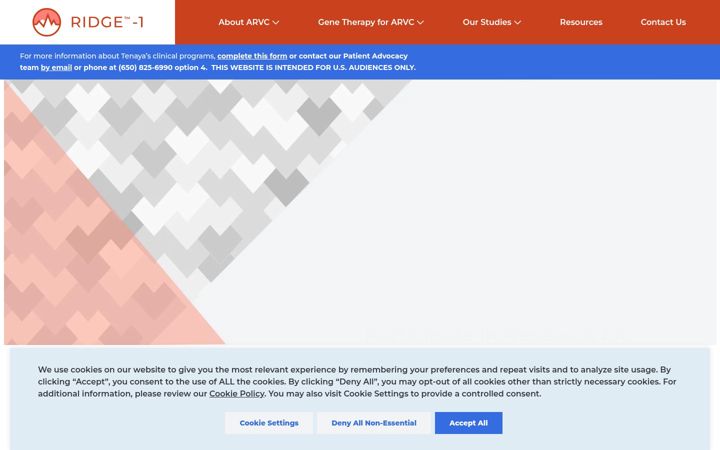 Screenshot of arvcstudies.com