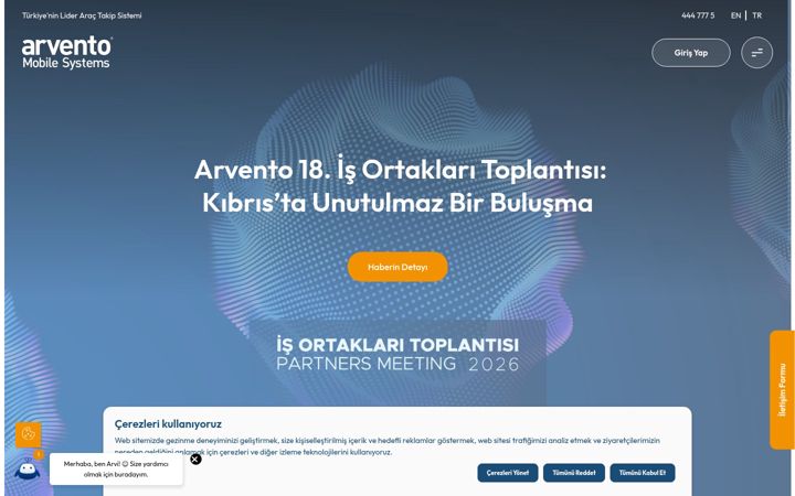 Skjámynd af arvento.com