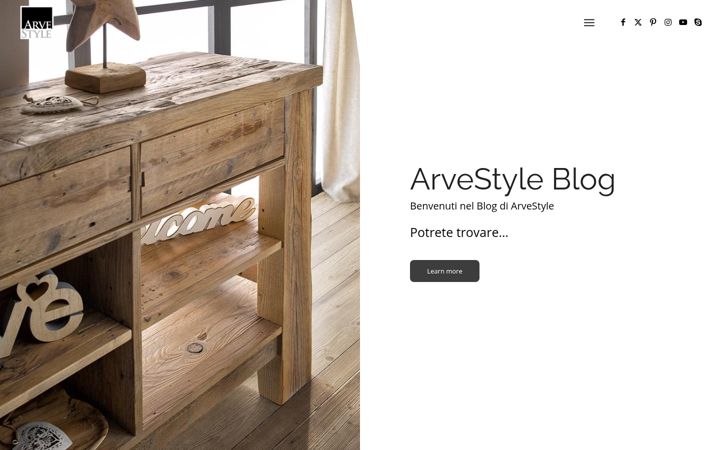 Screenshot of arvestyle.com