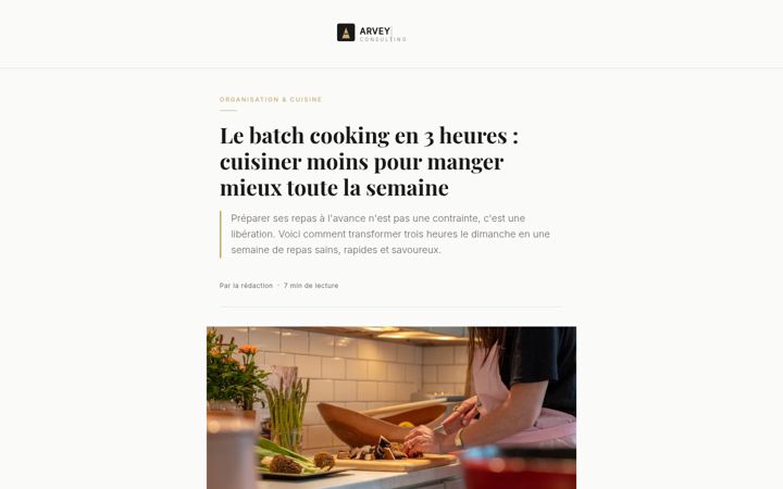 Zrzut ekranu arvey-consulting.com
