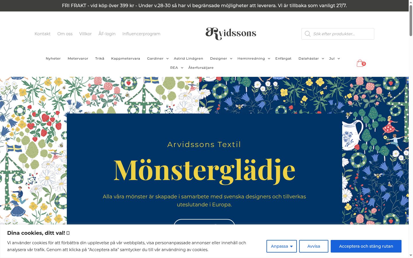 Screenshot tal-banner tal-kunsens muri qabel kwalunkwe interazzjoni