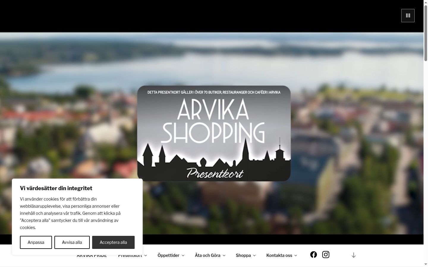 Skjámynd af samþykkisborðanum eins og hann birtist áður en nokkur samskipti fóru fram