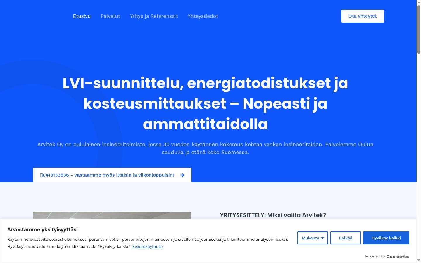 Snímka obrazovky banera súhlasu zobrazeného pred akoukoľvek interakciou