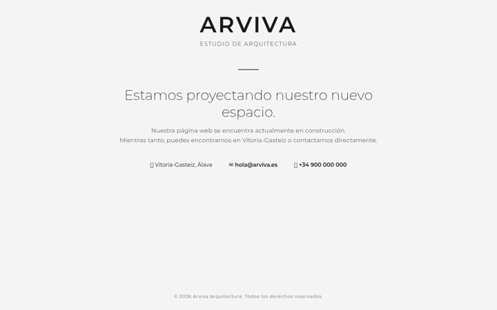 Screenshot of arviva.es
