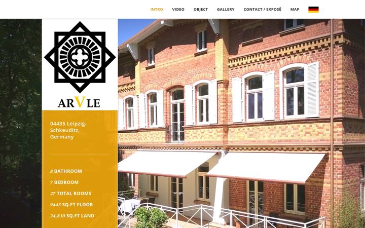 Screenshot of arvle.net