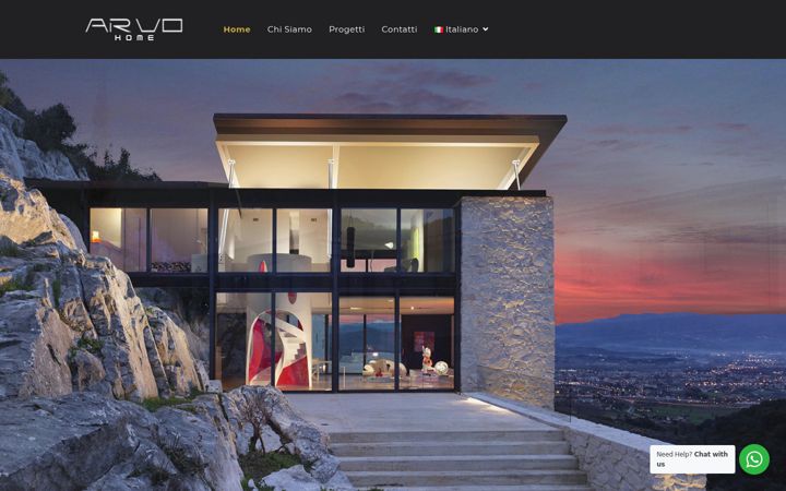 Screenshot ta' arvohome.com