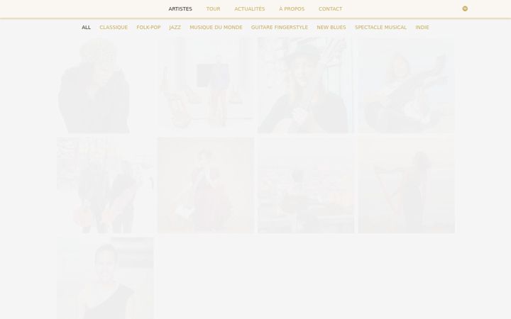 Screenshot ta' arvormusic.com
