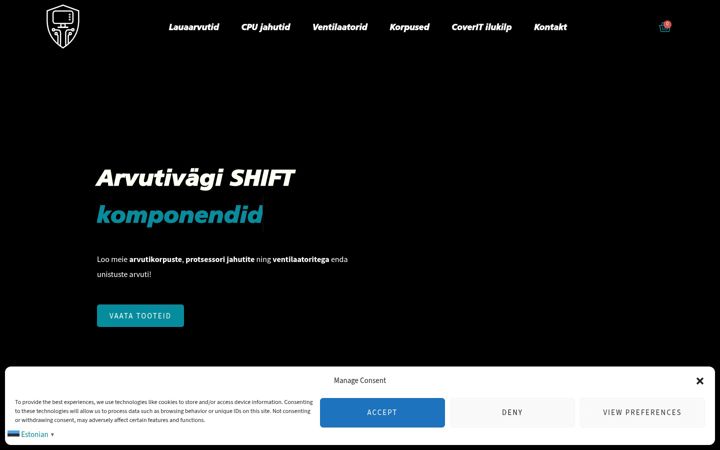Ekrano kopija arvutivagi.ee