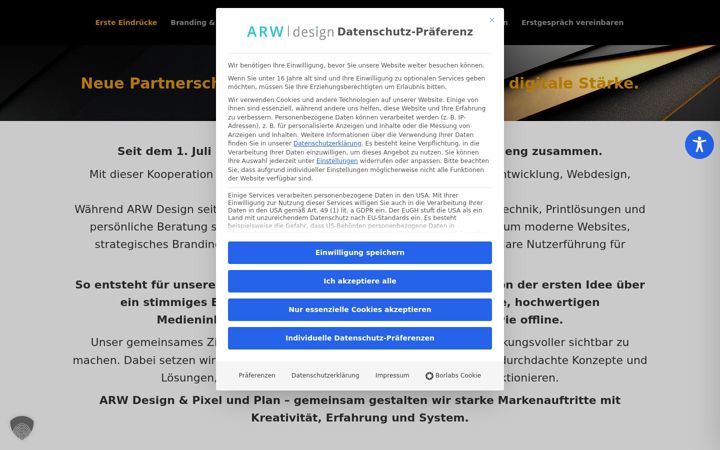 Screenshot of arw.design