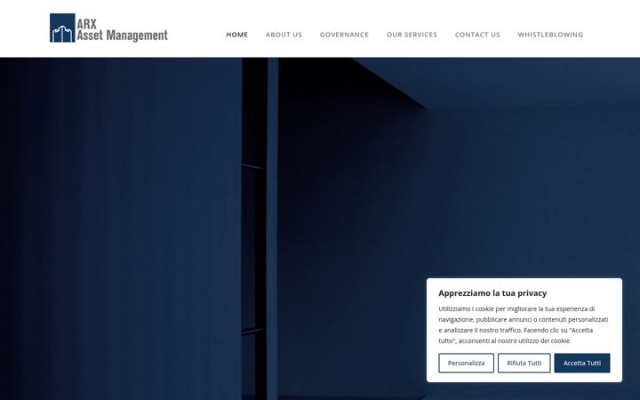 Screenshot of arxam.it