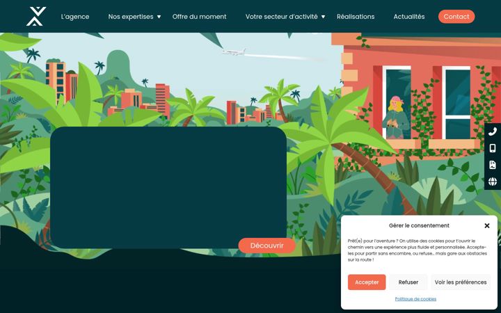 Screenshot of arxama.com