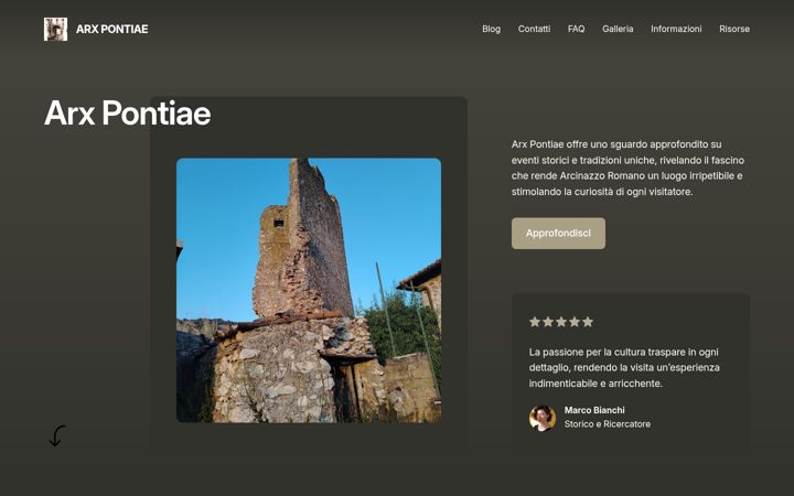 Képernyőkép: arxpontiae.it