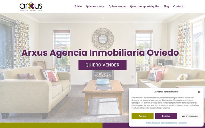Screenshot του arxus.es