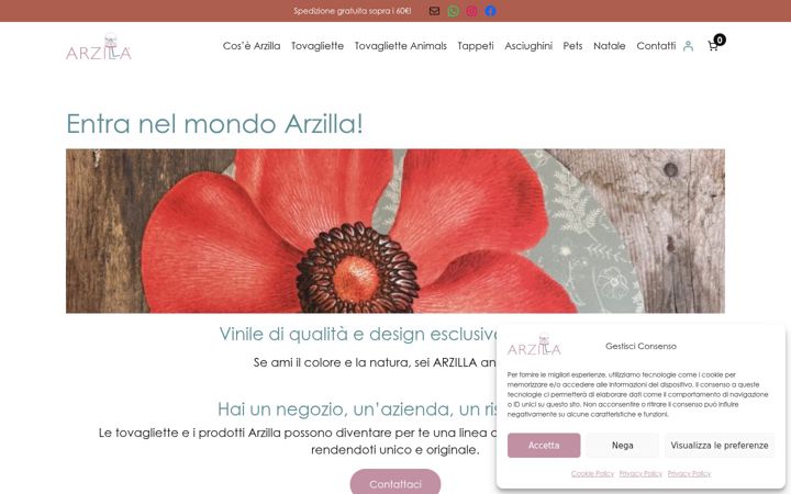 Screenshot of arzillaofficial.it