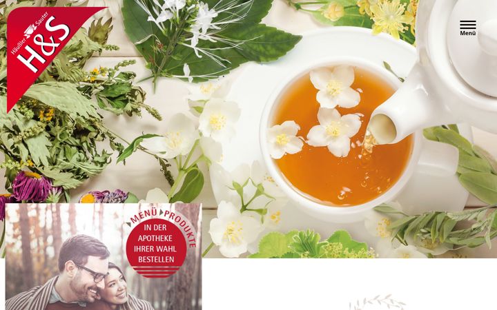 Captură de ecran a arzneitee.de