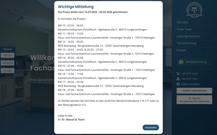 Screenshot von arzt-veringenstadt.de