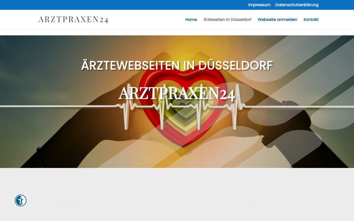 Képernyőkép: arztpraxen24.de